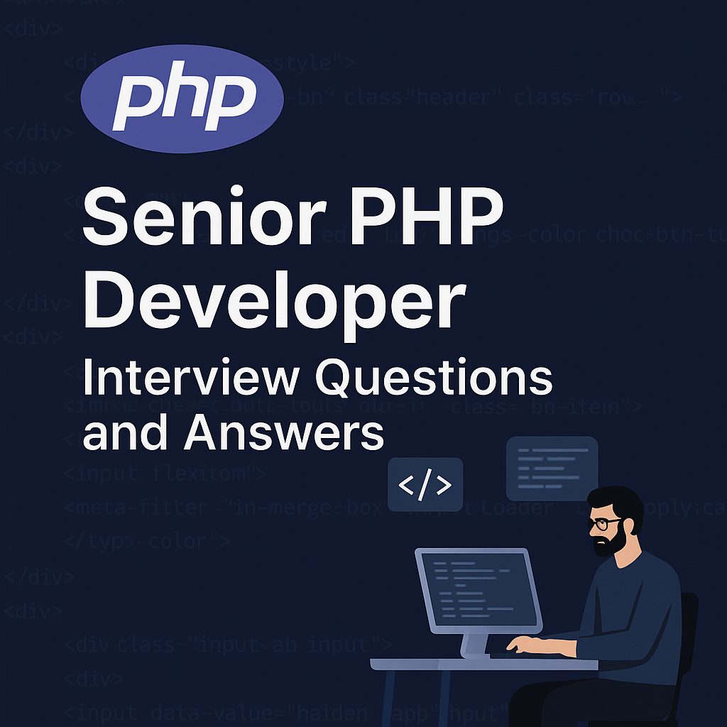 Senior PHP Developer Interview Questions and Answers